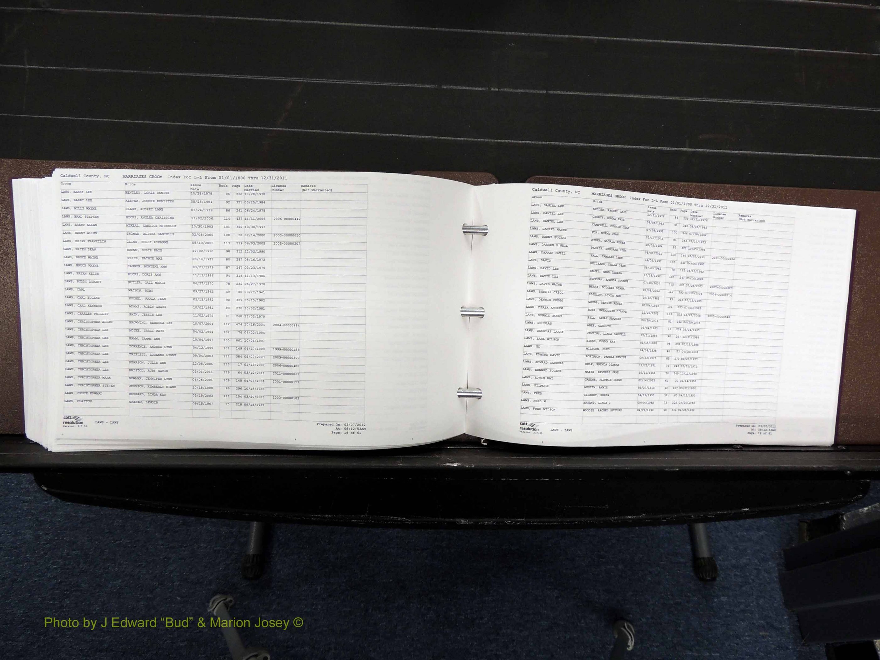 Caldwell Co, NC, Marriages, Male Index, D-L, 1800-2011 (352).JPG