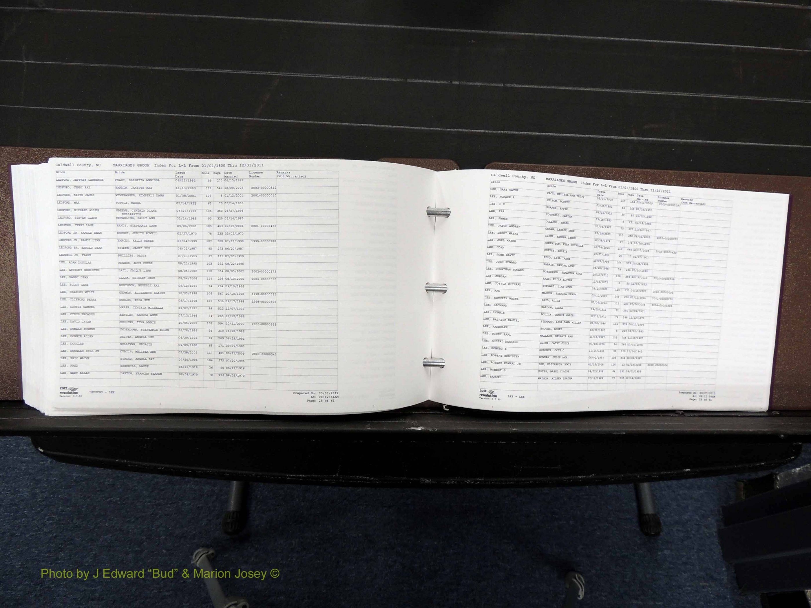 Caldwell Co, NC, Marriages, Male Index, D-L, 1800-2011 (357).JPG