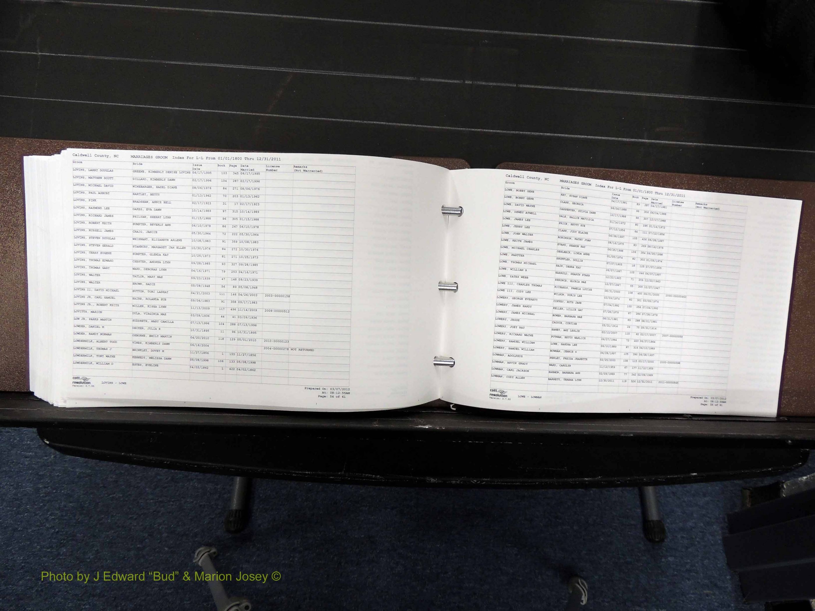 Caldwell Co, NC, Marriages, Male Index, D-L, 1800-2011 (370).JPG