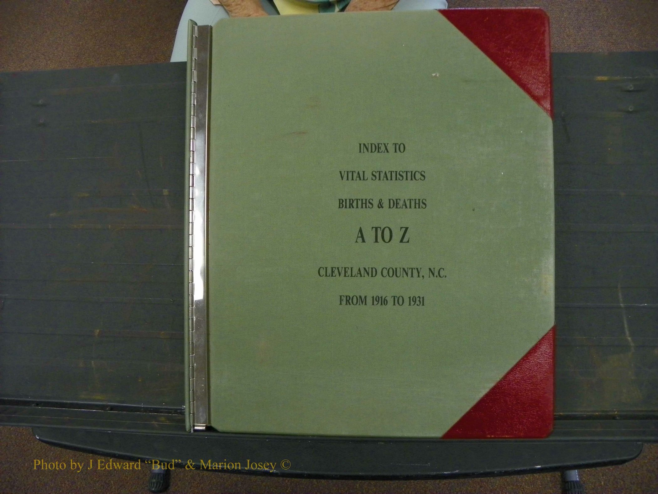 Cleveland Co, NC, Births, A-Z, 1916-1931 (1).JPG