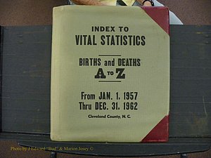 Cleveland Co, NC, Births, A-Z, 1957-1962 (1).JPG