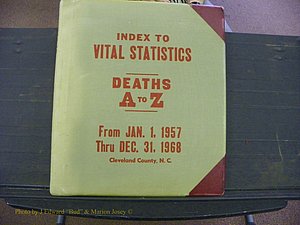 Cleveland Co, NC Deaths, A-Z, 1957-1968 (1).JPG