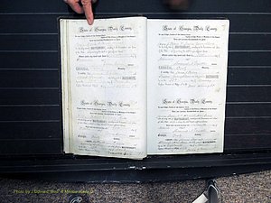 Dooly Co, GA, Marriages, Book B, 1852-1877 Pg 106-107.JPG