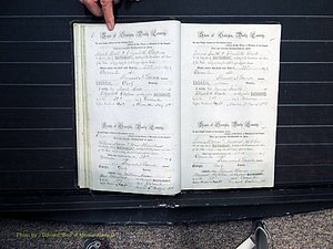 Dooly Co, GA, Marriages, Book B, 1852-1877 Pg 122-123.JPG