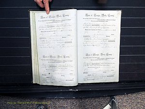 Dooly Co, GA, Marriages, Book B, 1852-1877 Pg 156-157.JPG
