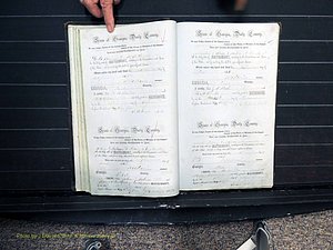 Dooly Co, GA, Marriages, Book B, 1852-1877 Pg 160-161.JPG