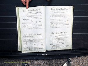 Dooly Co, GA, Marriages, Book B, 1852-1877 Pg 208-209.JPG