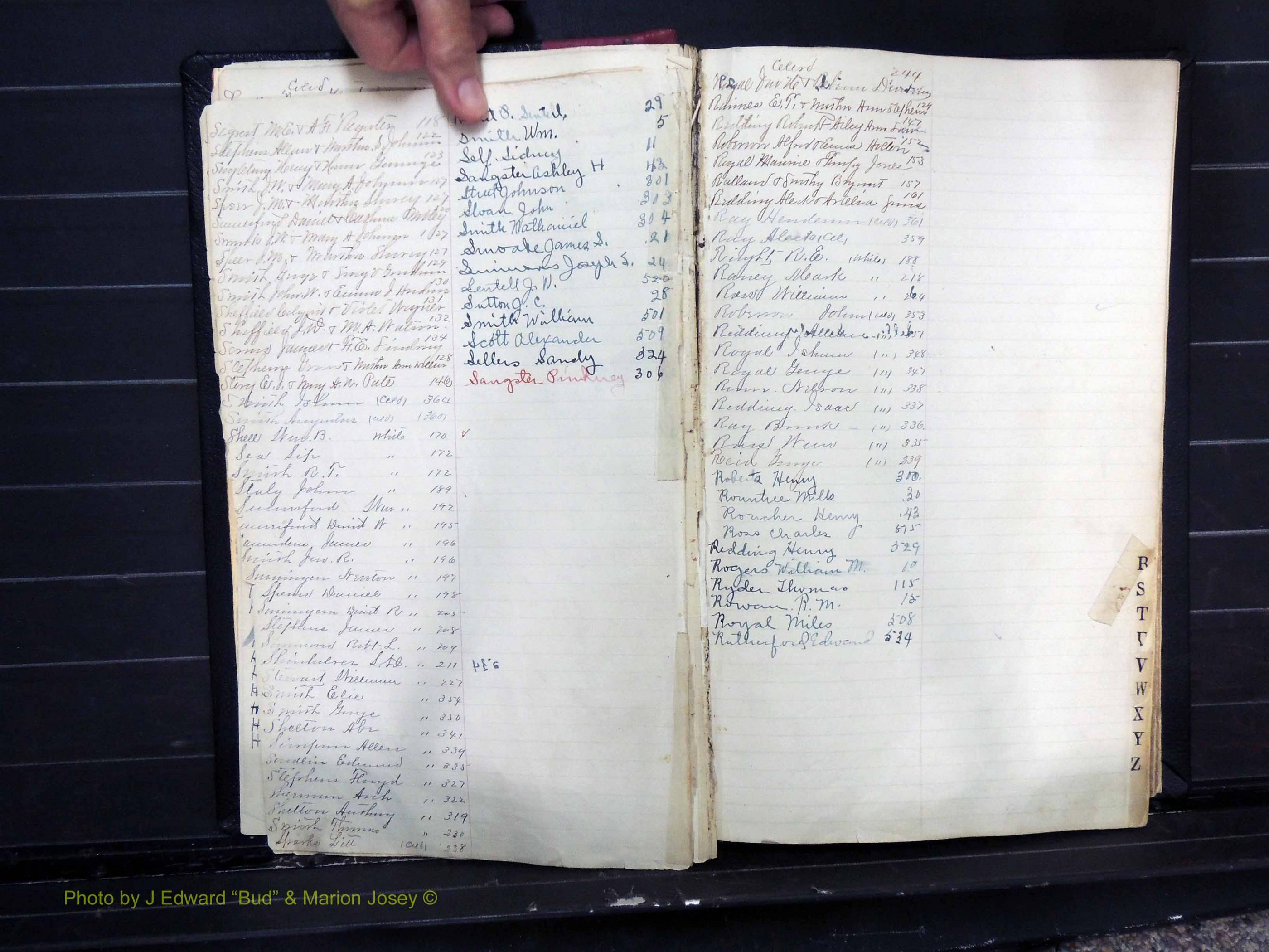 Dooly Co, GA, Marriages, Book, C, Index S-R.JPG