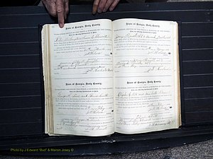 Dooly Co, GA, Marriages, Book, C, Pg 096-097.JPG