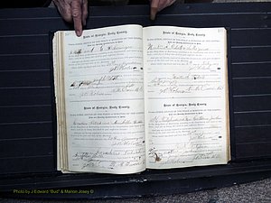 Dooly Co, GA, Marriages, Book, C, Pg 100-101.JPG