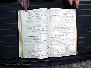 Dooly Co, GA, Marriages, Book, C, Pg 108-109.JPG