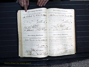 Dooly Co, GA, Marriages, Book, C, Pg 110-111.JPG