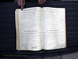 Dooly Co, GA, Marriages, Book, C, Pg 116-117.JPG