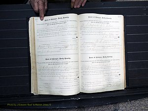 Dooly Co, GA, Marriages, Book, C, Pg 118-119.JPG