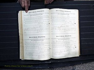 Dooly Co, GA, Marriages, Book, C, Pg 120-121.JPG