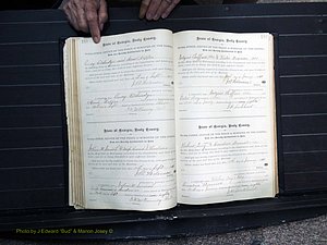Dooly Co, GA, Marriages, Book, C, Pg 130-131.JPG