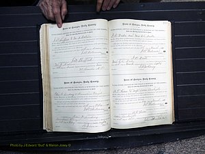 Dooly Co, GA, Marriages, Book, C, Pg 132-133.JPG