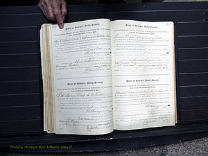 Dooly Co, GA, Marriages, Book, C, Pg 152-153.JPG