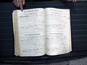 Dooly Co, GA, Marriages, Book, C, Pg 494-495.JPG