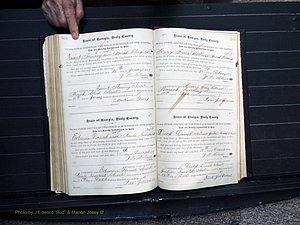 Dooly Co, GA, Marriages, Book, C, Pg 504-505.JPG