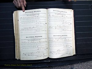 Dooly Co, GA, Marriages, Book, C, Pg 526-527.JPG