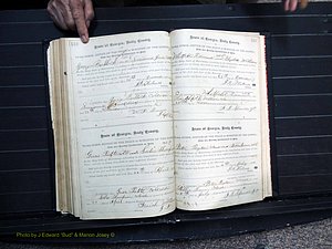 Dooly Co, GA, Marriages, Book, C, Pg 530-531.JPG