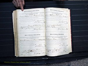 Dooly Co, GA, Marriages, Book, C, Pg 534-535.JPG