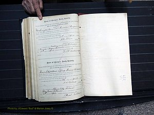 Dooly Co, GA, Marriages, Book, C, Pg 548.JPG
