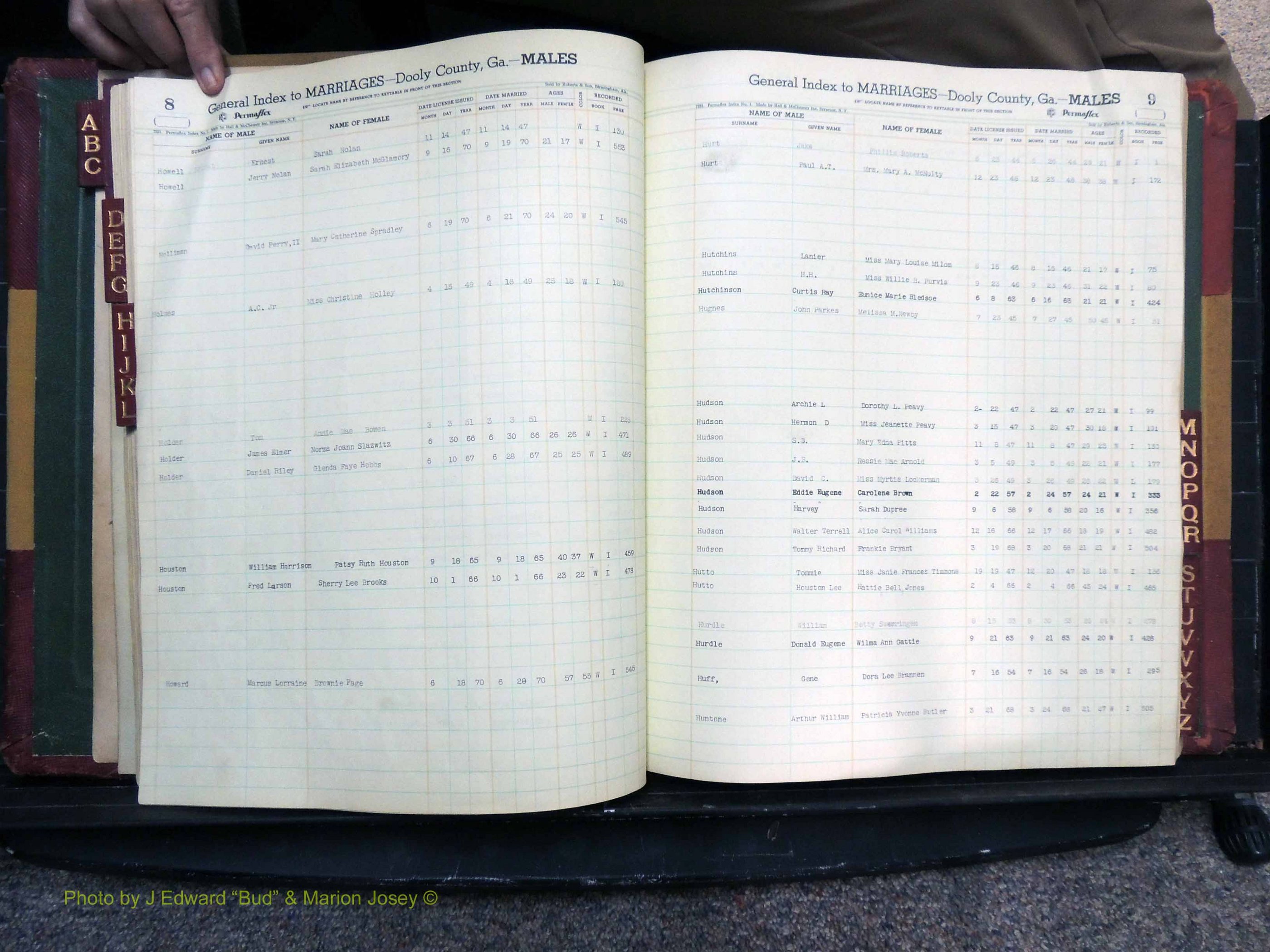 Dooly Co, GA, Marriages, Male Index (148).JPG