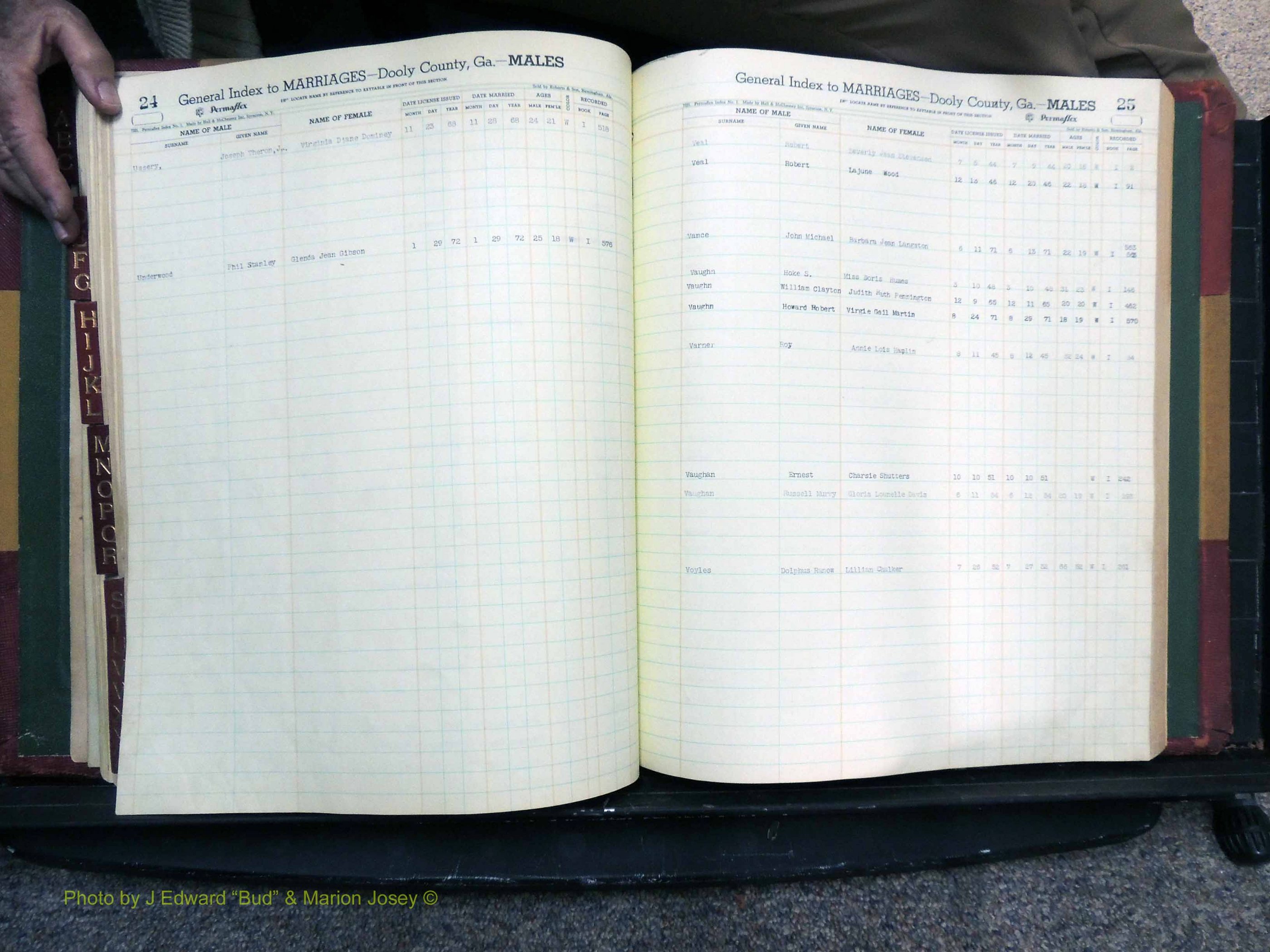 Dooly Co, GA, Marriages, Male Index (198).JPG