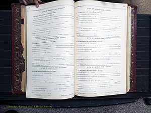 Dooly Co, GA, Marriages, Book, I, 1944-1972 pg 128-129.JPG