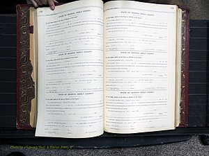 Dooly Co, GA, Marriages, Book, I, 1944-1972 pg 132-133.JPG