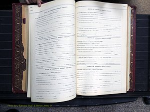 Dooly Co, GA, Marriages, Book, I, 1944-1972 pg 146-147.JPG