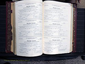 Dooly Co, GA, Marriages, Book, I, 1944-1972 pg 322-323.JPG