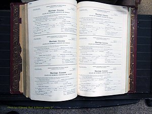 Dooly Co, GA, Marriages, Book, I, 1944-1972 pg 386-387.JPG