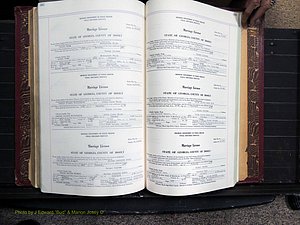 Dooly Co, GA, Marriages, Book, I, 1944-1972 pg 502-503.JPG