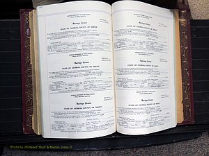 Dooly Co, GA, Marriages, Book, I, 1944-1972 pg 522-523.JPG