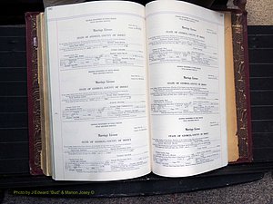 Dooly Co, GA, Marriages, Book, I, 1944-1972 pg 582-583.JPG