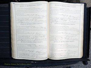 Dooly Co, GA, Marriages, Book, F, 1902-1913 pg 138-139.JPG