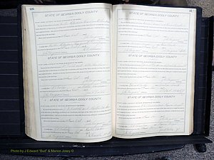 Dooly Co, GA, Marriages, Book, F, 1902-1913 pg 226-227.JPG