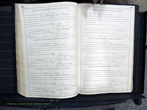 Dooly Co, GA, Marriages, Book, F, 1902-1913 pg 258-259.JPG