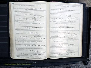 Dooly Co, GA, Marriages, Book, F, 1902-1913 pg 270-271.JPG