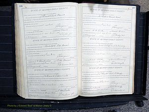 Dooly Co, GA, Marriages, Book, F, 1902-1913 pg 276-277.JPG