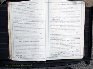 Dooly Co, GA, Marriages, Book, H, 1930-1944 pg 014-015.JPG