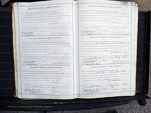 Dooly Co, GA, Marriages, Book, H, 1930-1944 pg 016-017.JPG