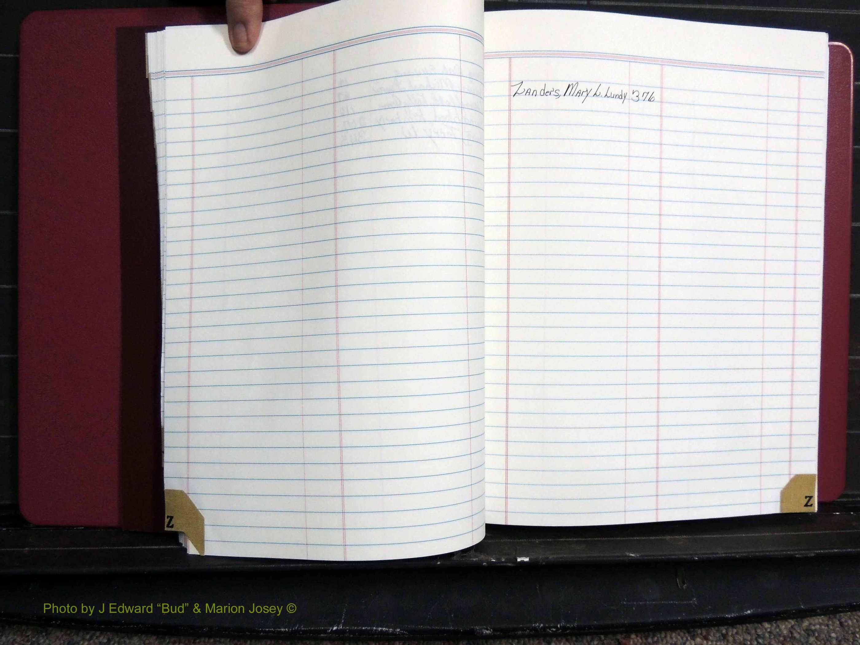 Dooly Co, GA, Marriages, Book, P, 1999-2005 Index Z, Male & Female.JPG