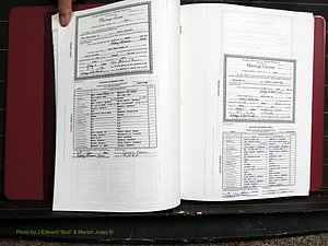 Dooly Co, GA, Marriages, Book, P, 1999-2005 pg 012-013.JPG