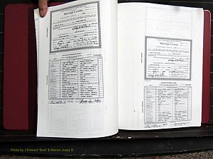 Dooly Co, GA, Marriages, Book, P, 1999-2005 pg 020-021.JPG