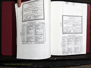 Dooly Co, GA, Marriages, Book, P, 1999-2005 pg 032-033.JPG