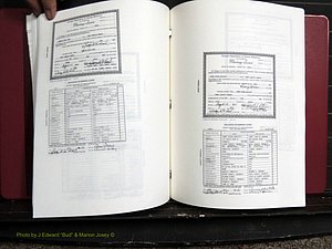 Dooly Co, GA, Marriages, Book, P, 1999-2005 pg 186-187.JPG